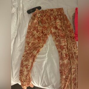 Floral Print Women's Pants